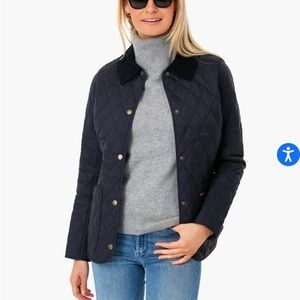 Barbour Navy Annandale Quilted Jacket